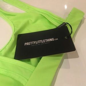 Pretty Little Thing side boob bikini top